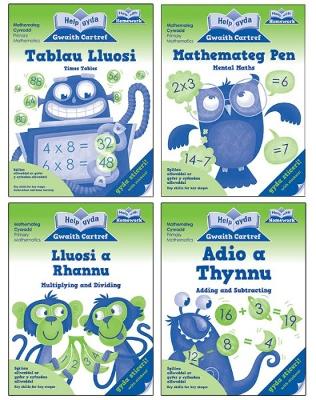 Help gyda Gwaith Cartref - Pecyn Rhifedd CA2 / Help with Homework - Numeracy Pack KS2