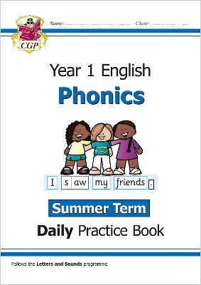 KS1 Phonics Year 1 Daily Practice Book: Summer Term