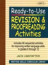 Ready-to-Use Sentence Activities: Unit 2, Includes 90 Sequential Activities for Building Sentence Writing Skills in Grades 6 through 12