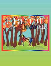 Clayton the Rainbow Zebra