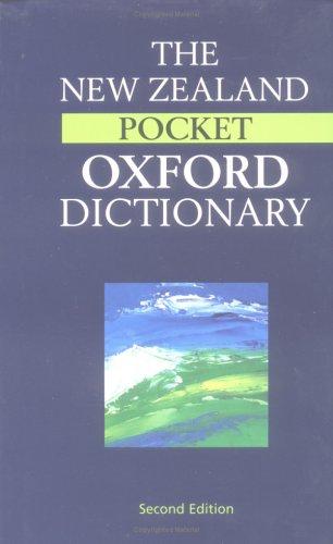 New Zealand Pocket Oxford Dictionary Reissue Second Edition