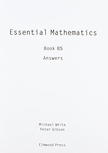 Essential Maths 8S Answers
