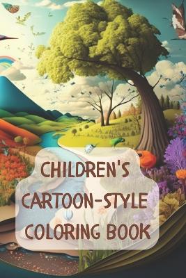 Children's Cartoon-Style Coloring Book