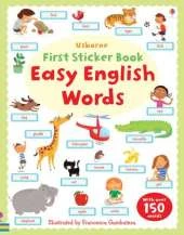 Easy English Words Sticker Book