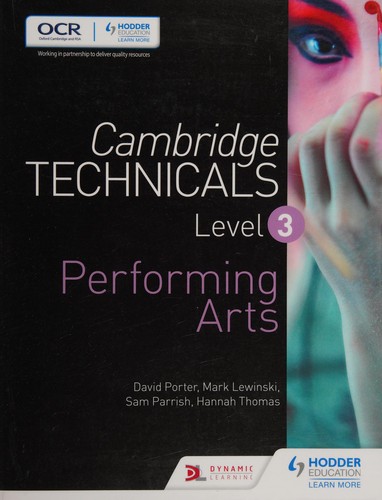 Cambridge Technicals Level 3 Performing Arts