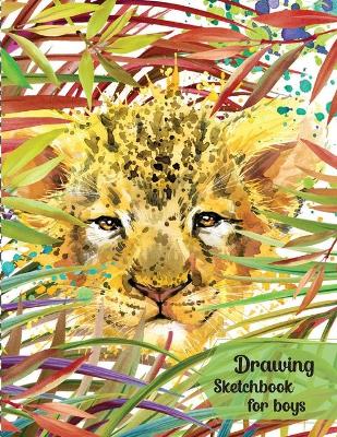 Drawing sketchbook for boys