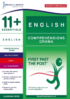 11+ English Comprehensions: Drama Comphrehensions Book 1