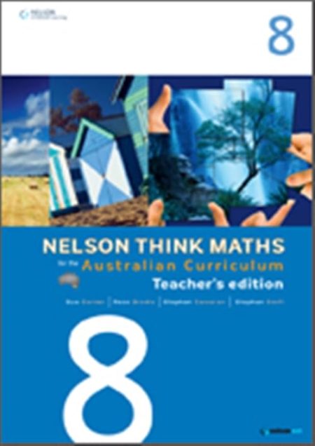 Nelson Think Maths 8 Teacher Edition Plus Access Card