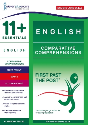 11+ Essentials English Comprehensions: Comparative Comprehensions Book 2