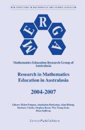 Research in Mathematics Education in Australasia 2004 - 2007