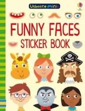Funny Faces Sticker Book x 5 pack