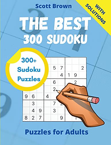 The Best 300 Sudoku: Puzzles for Adults