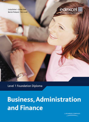 Edexcel Diploma Level 1 Foundation Diploma Business Administration and Finance Student Book