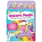 Unicorn Magic Drawing Colouring & Activity Book