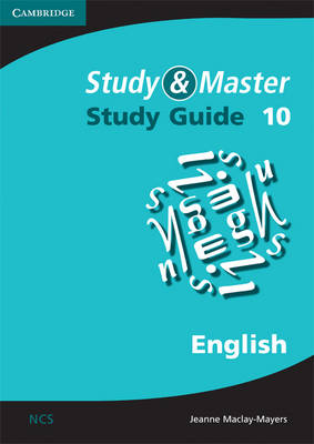 Study and Master English Study Guide Grade 10