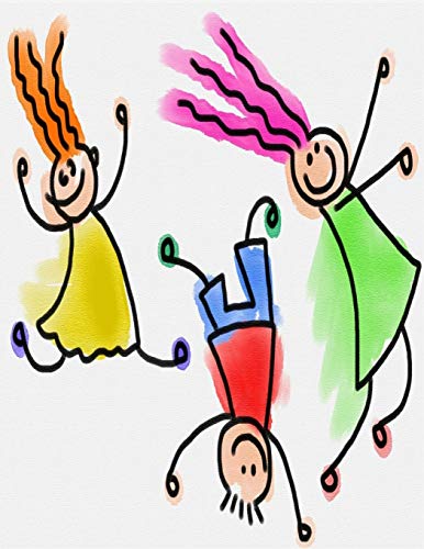 Kid's Sketch Book: 8.5" X 11", Blank Artist Sketchbook: 100 pages, Sketching, Drawing and Creative Doodling, Sketchbook to Draw