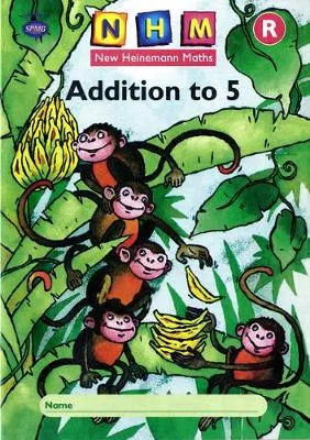 New Heinemann Maths Reception, Addition to 5 Activity Book (single)