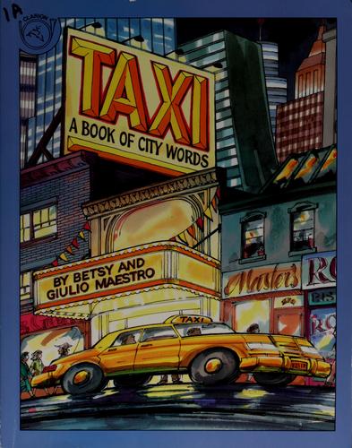 Taxi: A Book of City Words