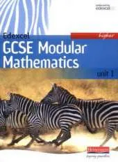Edexcel GCSE Modular Mathematics Higher Unit 1