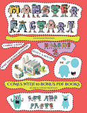Cut and paste Worksheets (Cut and paste Monster Factory - Volume 2): This book comes with a collection of downloadable PDF books that will help your child make an excellent start to his/her education. Books are designed to improve hand-eye coordination, d