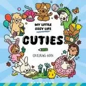 Cuties: Cute Kawaii Colouring Book for Teens and Adults Featuring Adorable Animals, Purmaids and Cosy Scenes