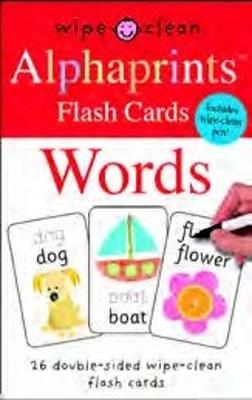 Words: Alphaprints Flash Cards