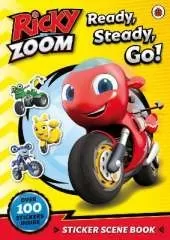 Ricky Zoom: Ready, Steady, Go!: Sticker Scene Book