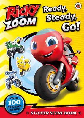 Ricky Zoom: Ready, Steady, Go!: Sticker Scene Book
