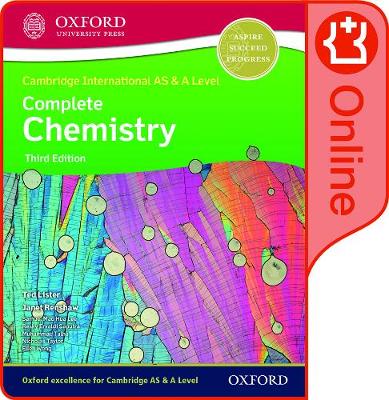 Cambridge International AS & A Level Complete Chemistry Enhanced Online Student Book