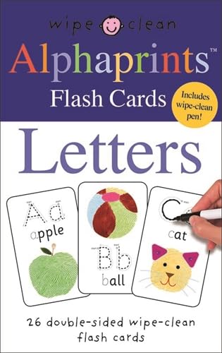 Letters: Alphaprints Flash Cards
