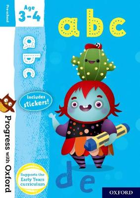 Progress with Oxford: abc Age 3-4