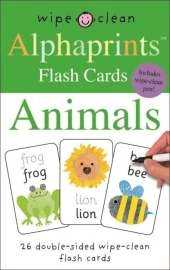 Animals: Alphaprints Flash Cards
