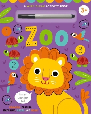 Wipe Clean Activity Zoo: Drawing, Tracing, Matching, Mazes and More!