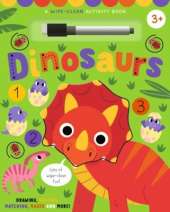 Wipe Clean Activity Dinosaurs: Drawing, Tracing, Matching, Mazes and More!