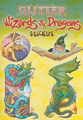 Glitter Wizards & Dragons Stickers