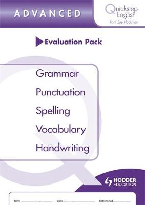 Quickstep English Advanced Stage Evaluation Pack