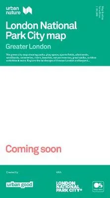 Urban Nature London National Park City Map: Greater London
