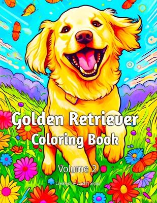 Golden Retriever Coloring Book: Volume 2