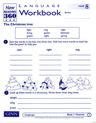 New Reading 360 Language Workbook 8