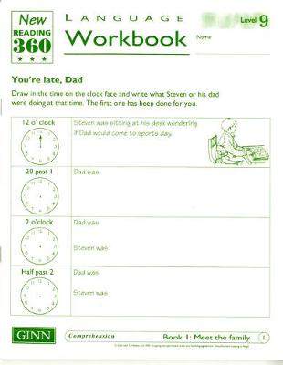 New Reading 360 Language Workbook 9