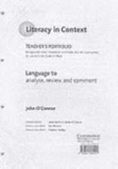 Language to Analyse, Review and Comment Teacher's Portfolio