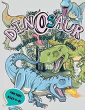 Dinosaur Coloring Book for Kids: Coloring Activity for Ages 4 - 8