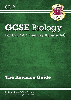 GCSE Biology: OCR 21st Century Revision Guide (with Online Edition): for the 2024 and 2025 exams