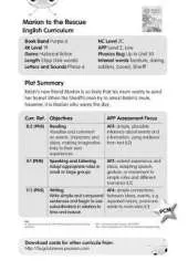 BC Purple A/2C Young Robin Hood: Marian to the Rescue Guided Reading Card