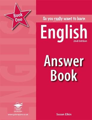 So you really want to learn English Book 1 Answer Book
