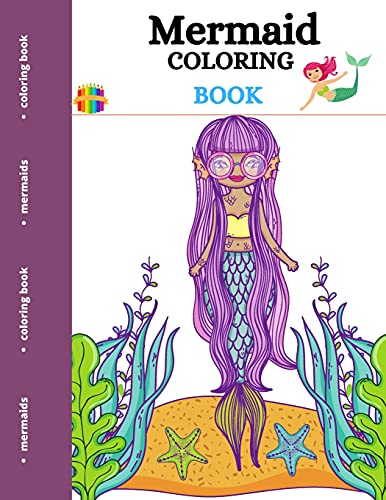 Mermaid Coloring Book: For Kids Ages 4-12
