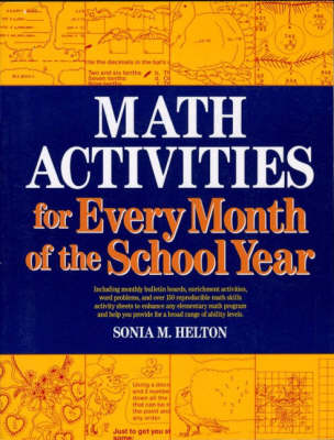 Math Activities for Every Month of the School Year