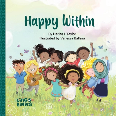 Happy Within: Multicultural children's book for ages 2+