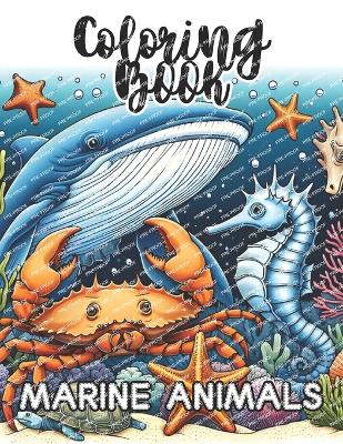 Coloring Book: Marine Animals