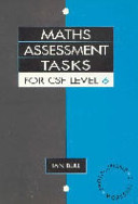 Maths Assessment Tasks for Csf Level 6
